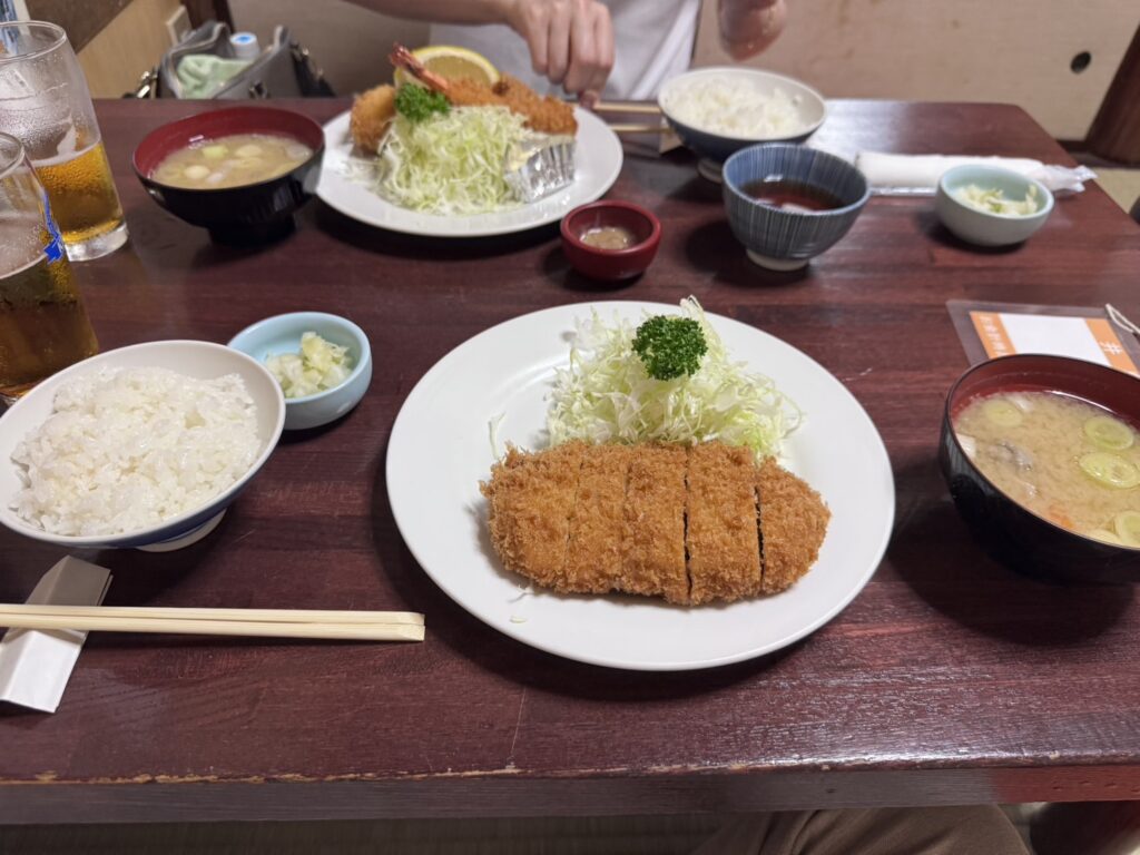 井泉本店 ヒレカツ定食