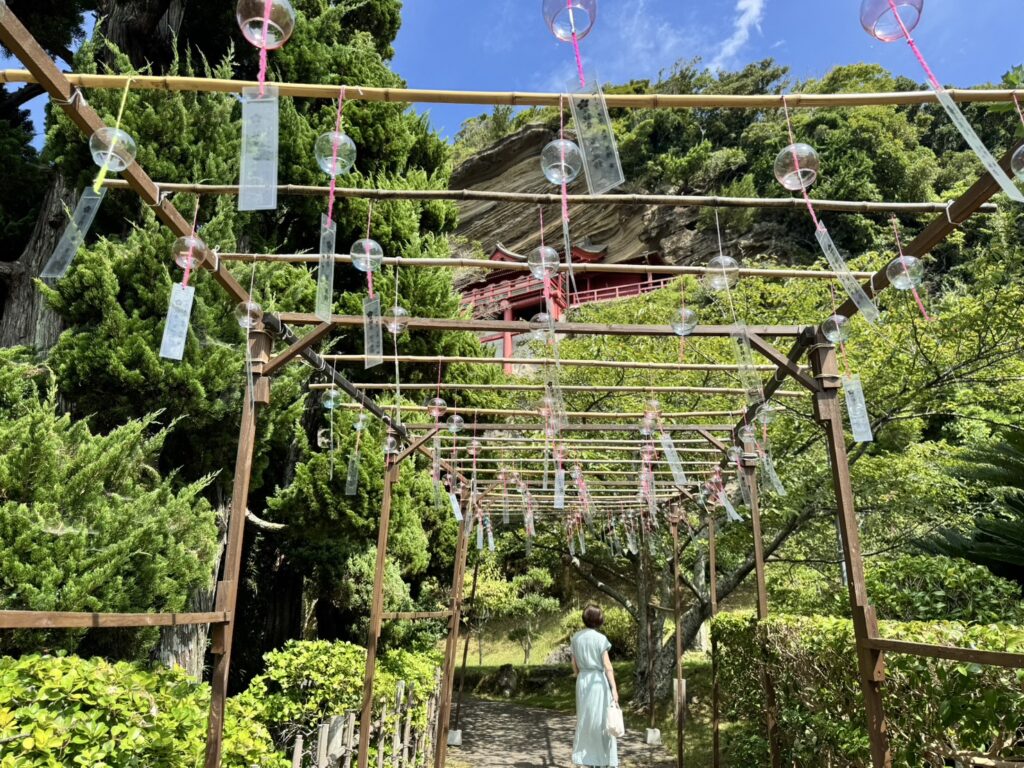大福寺崖観音の風鈴