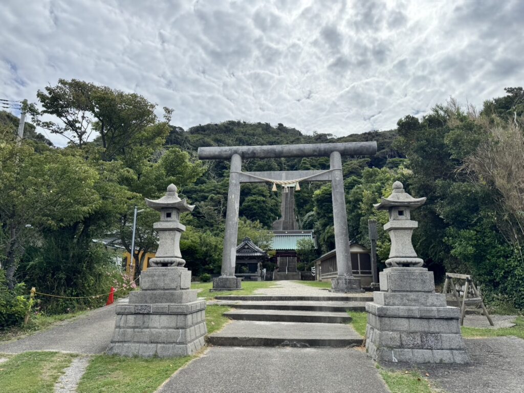 洲崎神社の鳥居