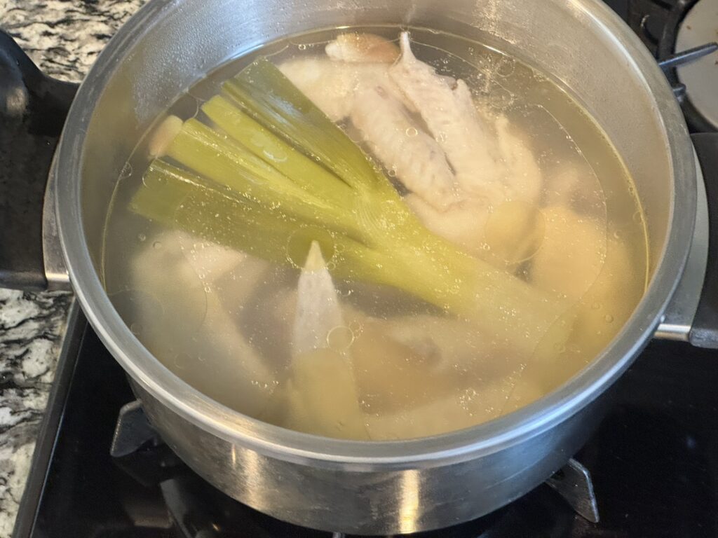 加圧後の圧力鍋の様子